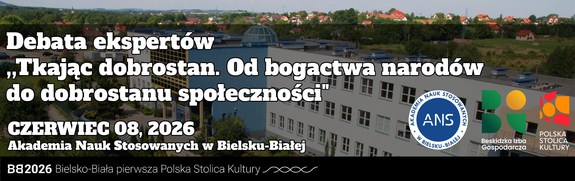 Tkając dobrostan. Od bogactwa narodów do dobrostanu społeczności